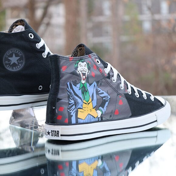 Converse All Star Hi DC Comics Batman vs Joker 2012 - Picture 10 of 13